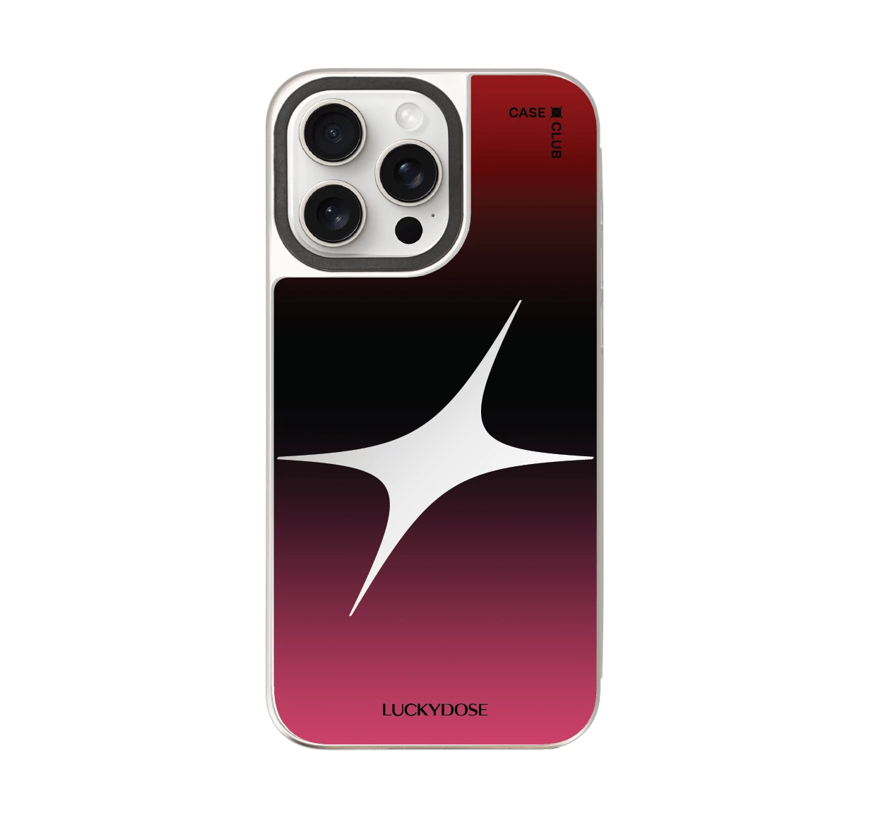 เคสกระจก iphone 15 pro max magsafe luckydose สีมงคลวันพุธ (กลางคืน)